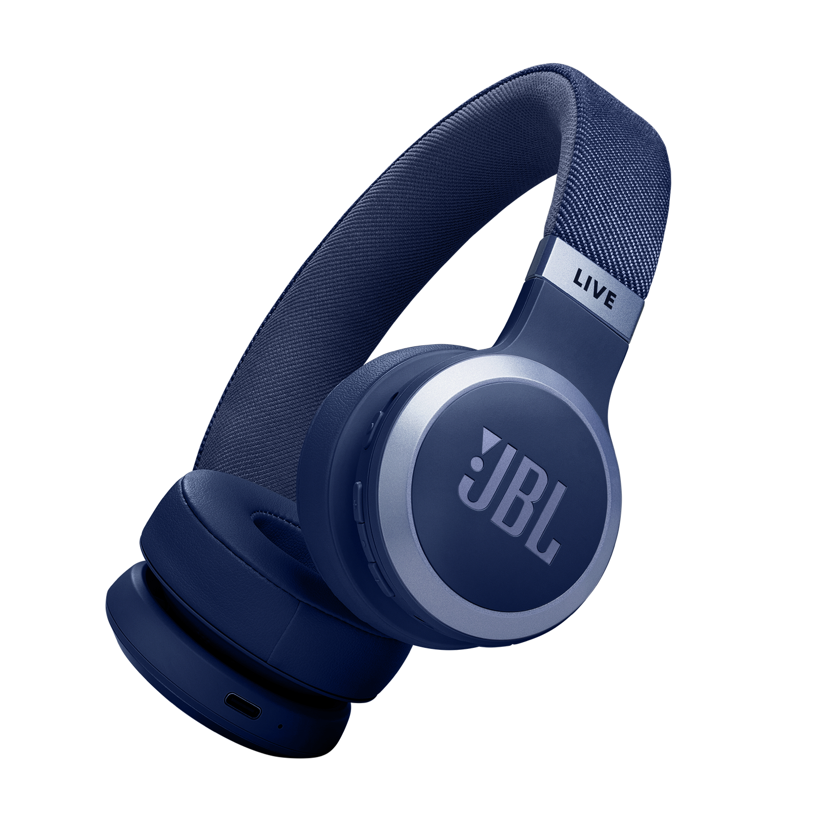 JBL Live 670NC Blue On-Ear Headphones
